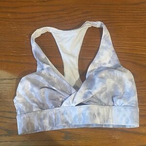 Lululemon Athletica Blue Tie-Dye Sports Bra